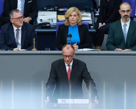 German Liberty ‘At Risk’ Says the Chancellor as He Cautions Against ‘Forced Settlement’ in the Eastern European Nation